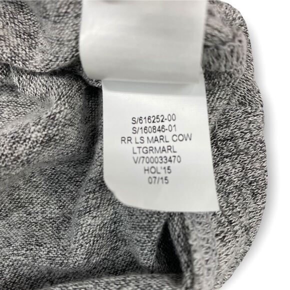 Gap Long Sleeve Marled Cowl Neck size Large - Picture 5 of 5